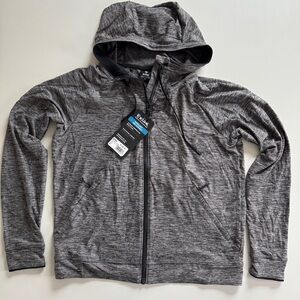 NEW Kuhl Women's Revivr Zip Front Hoody Heather Gray UPF50+ - Medium